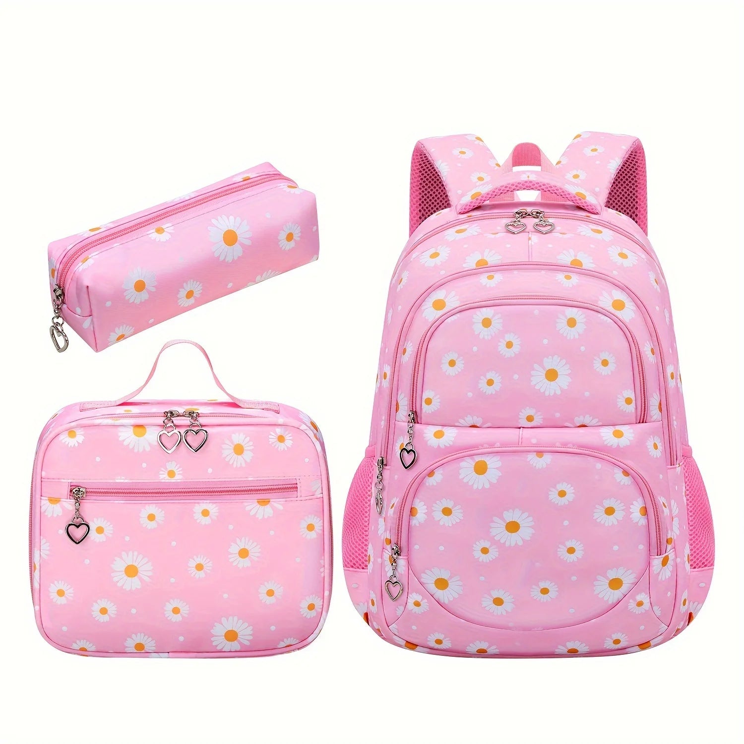 Crianças à prova dwaterproof água sacos de escola conjunto para meninas crianças mochila 3 pçs mochila ortopédica escola primária saco de livro