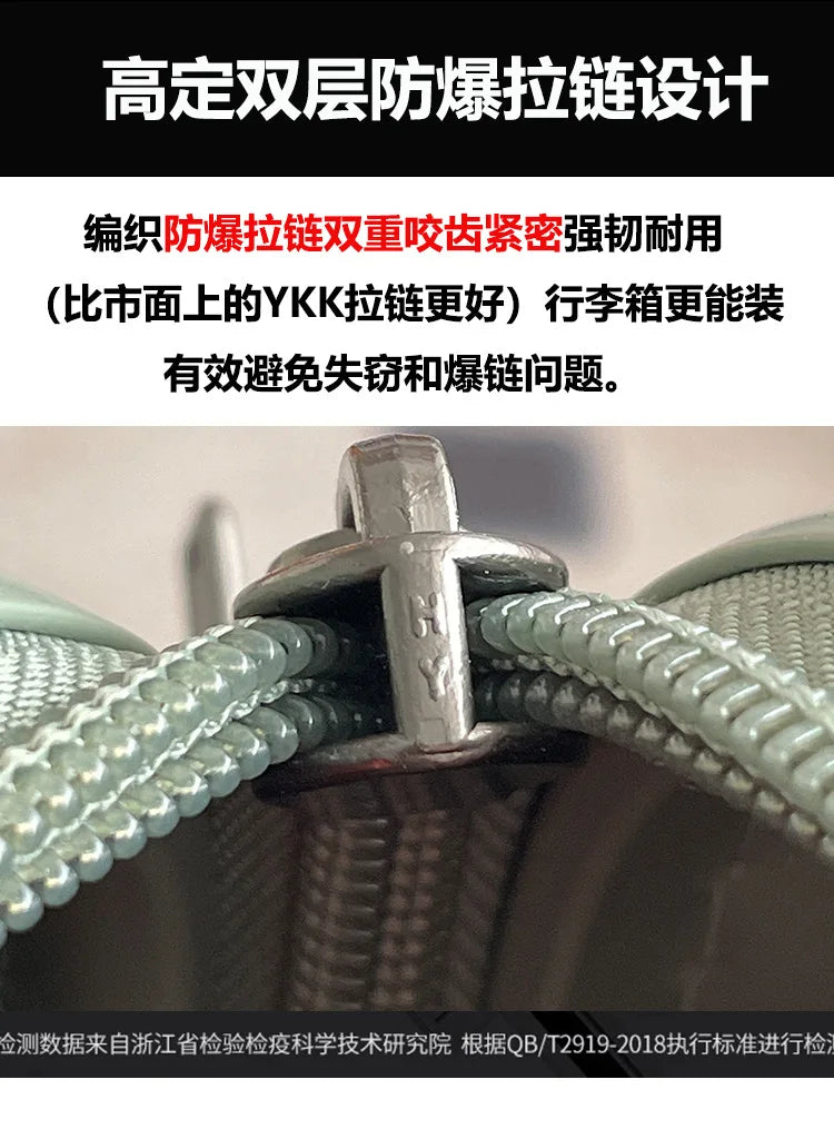 Mala de viagem com abertura lateral para bagagem de mão Mala de viagem com rodas super grandes Mala de mão de 20 polegadas Ij¢عات