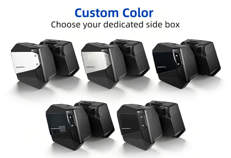 Malas Laterais para Motocicleta Honda NC750X, Com Liberação Rápida, Impermeáveis, Armazenamento de Bagagem para Viagens de Moto