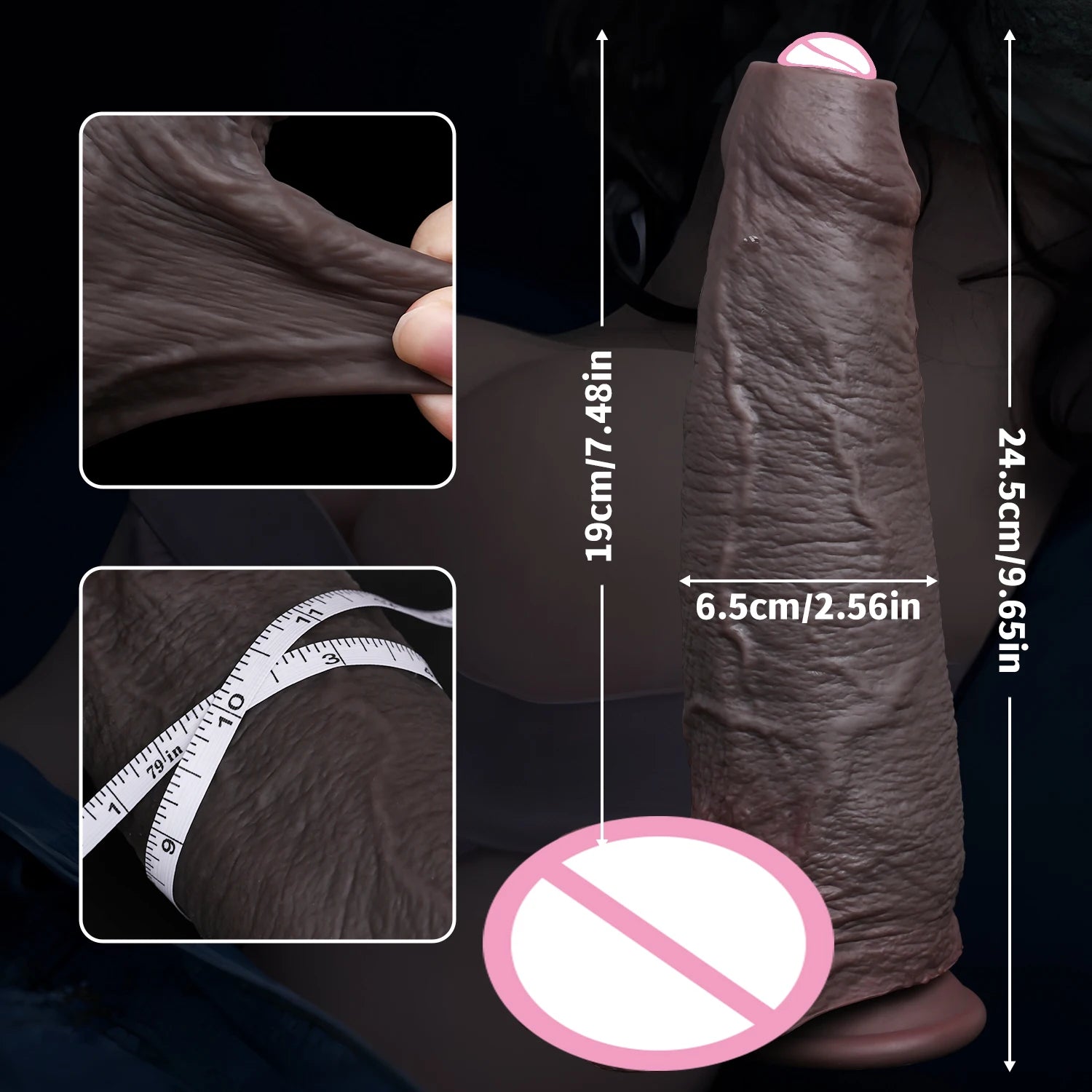 Vibrador preto grandes testículos vibradores macio enorme pênis ventosa pau brinquedos sexuais para mulheres homens gay anal butt plug adulto brinquedo erótico