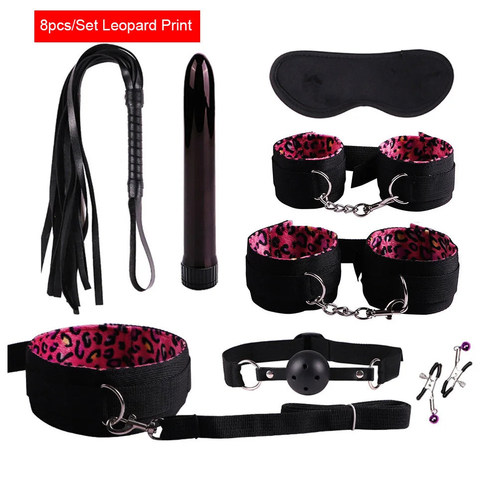 Brinquedos Sexuais para Mulheres, Kit BDSM para Casais, Acessórios Eróticos, Algemas para Sessões, Plug Anal, Jogos Sexuais, Brinquedos Sexy para Adultos, Loja Sexy
