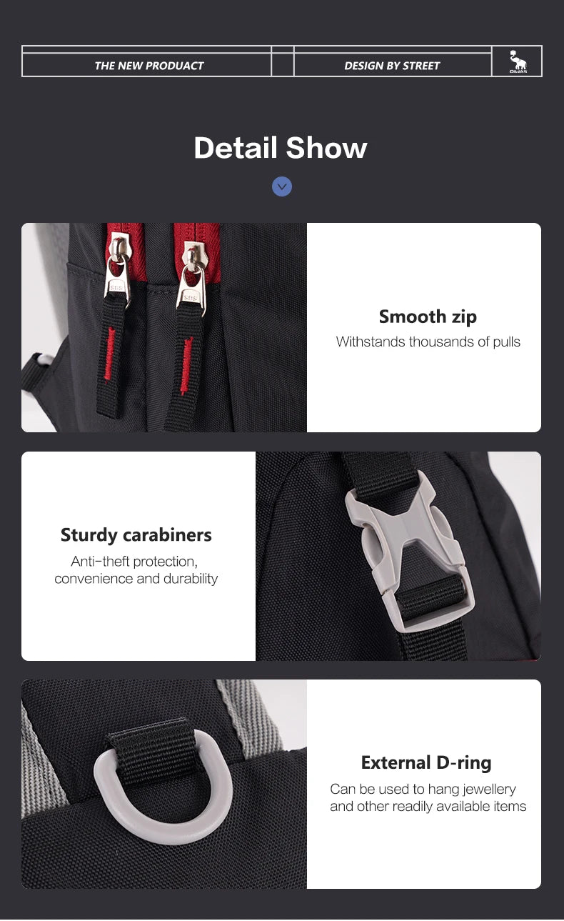 OIWAS Bolsa casual masculina de ombro, bolsa casual masculina com uma alça, leve, bolsa masculina para viagem, esporte