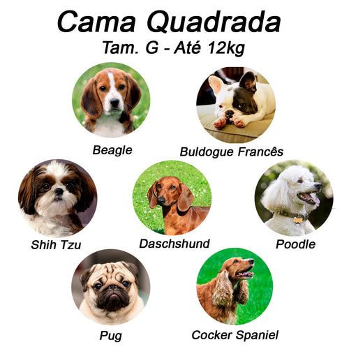Cama Pet Joaninha para Cães e Gatos