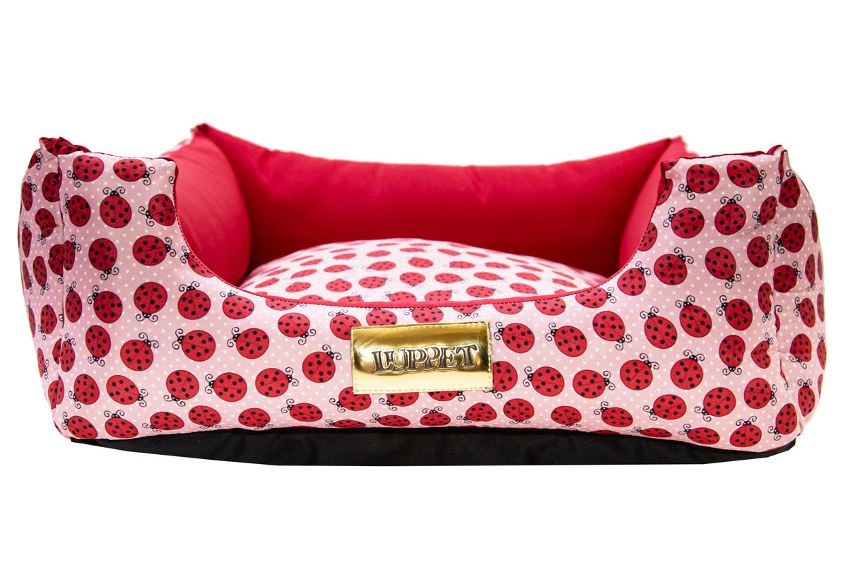 Cama Pet Joaninha para Cães e Gatos