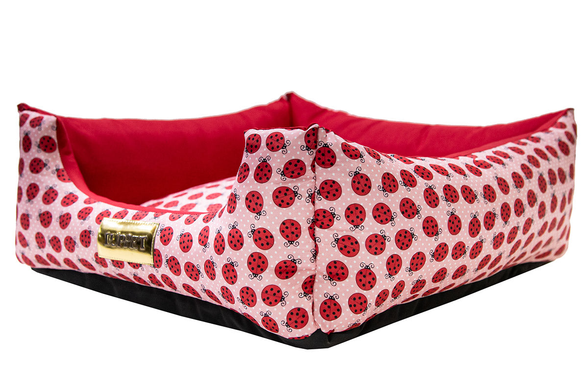 Cama Pet Joaninha para Cães e Gatos
